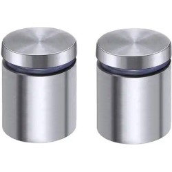 25x30 mm zilver 2 stuks ophangsysteem afstandhouders