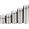 12x80 mm zilver 2 stuks ophangsysteem afstandhouders