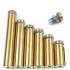 2 stuks 12x50 mm goud kleur ophangsysteem afstandhouders