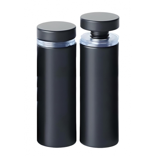 2 stuks 12x60 mm zwart kleur ophangsysteem afstandhouders