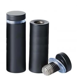 2 stuks 12x60 mm zwart kleur ophangsysteem afstandhouders