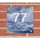 Huisnummer kopen vierkant plexiglas naambordje, huisnummerbordjes, model 1131