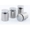 4 stuks 12x20 mm zilver ophangsysteem afstandhouders