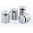 4 stuks 12x20 mm zilver ophangsysteem afstandhouders
