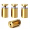 4 stuks 12x20mm goud kleur ophangsysteem afstandhouders