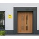 Huisnummer naambordje plexiglas Pikachu design, naambordje voordeur, naambordjes