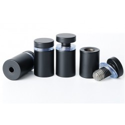 4 stuks 12 x 20 mm zwart kleur ophangsysteem afstandhouders