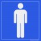 Heren pictogrammen bord