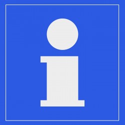 Info, informatie pictogram bord