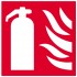 Pictogram brandblusser bordje