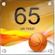 Huisnummerbordje plexiglas basketbal design, naambordjes, huisnummer bordje
