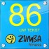 Naambord plexiglas zumba design, naambordje huis, huisnummerbord